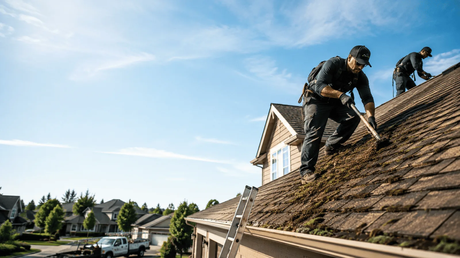 Roof Moss Removal in Paxton, IN near me